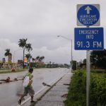 Hurricane Irma in Homestead, Florida, USA