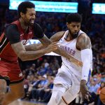 NBA: Miami Heat at Oklahoma City Thunder