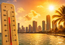 Miami da record: il caldo non dà tregua e la città supera una temperatura storica